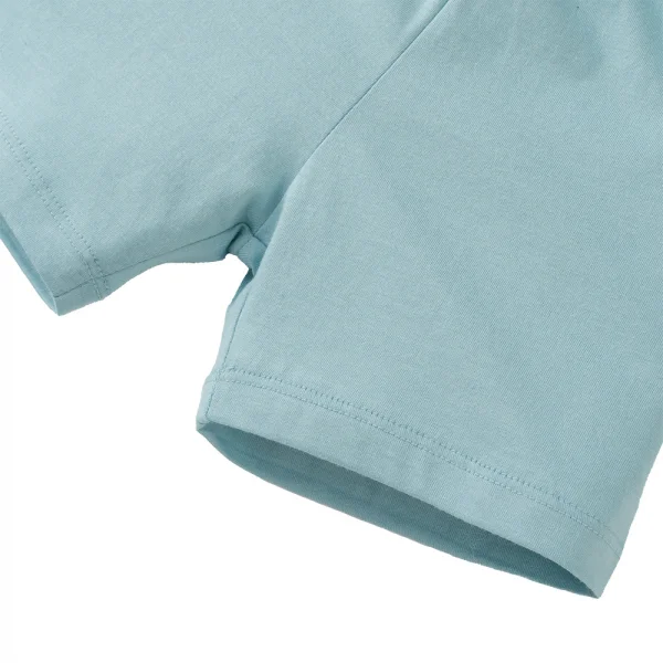 Bộ bé trai ngắn Animo Easy HN0425022 (1-4Y,Trắng-lá,TT04)