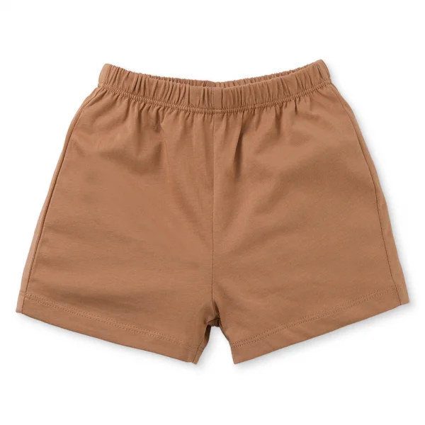 Bộ bé gái ngắn Animo Easy TX0325021 (1-4Y,Trắng-nâu,TT02)