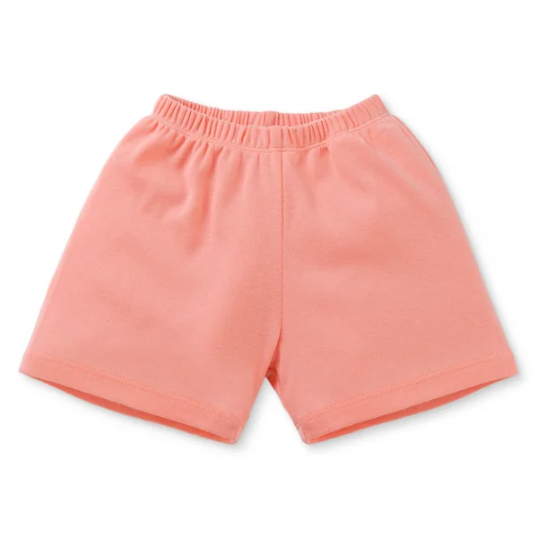 Bộ bé gái ngắn Animo Easy LU0425045 (1-4Y,Trắng-đào,TT02)