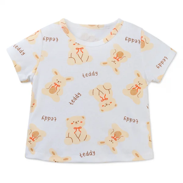 Áo bé gái Animo Easy LU0425044 (1-4Y,Trắng,TT04)