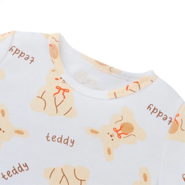 Áo bé gái Animo Easy LU0425044 (1-4Y,Trắng,TT04)