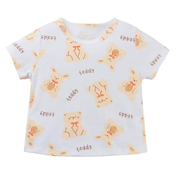 Áo bé gái Animo Easy LU0425044 (1-4Y,Trắng,TT04)