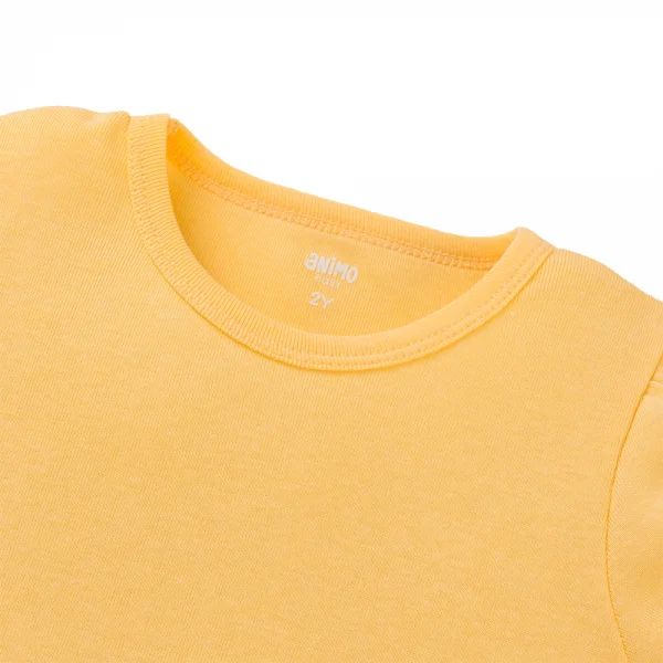 Áo bé gái Animo Easy LU0425042 (1-4Y,Vàng,TT02)