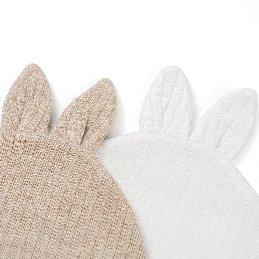 Set 2 nón sơ sinh tai cún Animo HN0625013 (NB,Be-trắng)