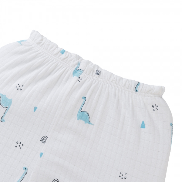 Set 2 bộ rayon chống muỗi dài Animo VD0425028 (0-24M,Xanh-trắng,TT06)