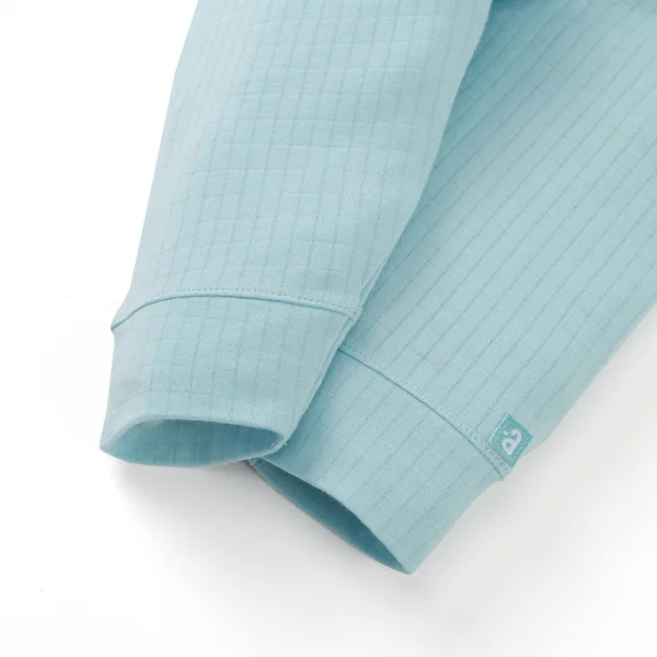 Set 2 bộ rayon chống muỗi dài Animo VD0425028 (0-24M,Xanh-trắng,TT06)