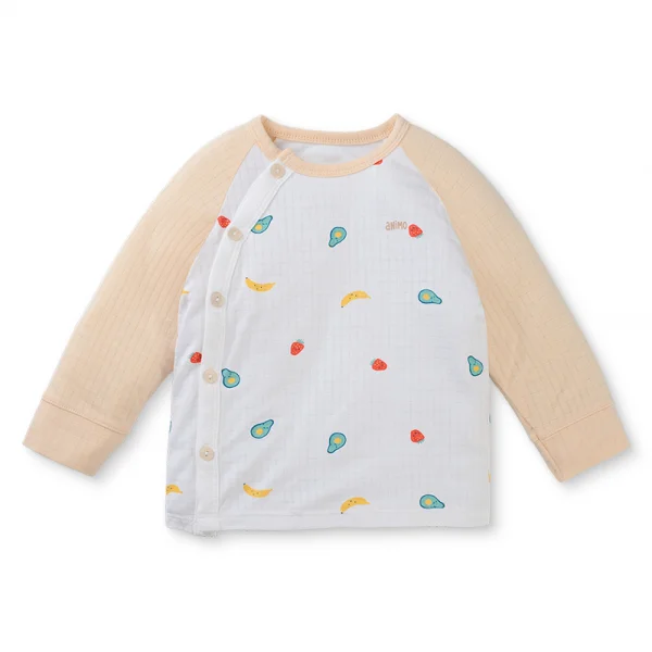 Set 2 bộ rayon chống muỗi dài Animo VD0425027 (0-24M,Kem -trắng,NN06)