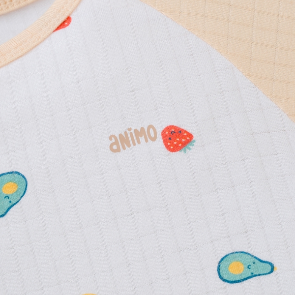 Set 2 bộ rayon chống muỗi dài Animo VD0425027 (0-24M,Kem -trắng,NN06)