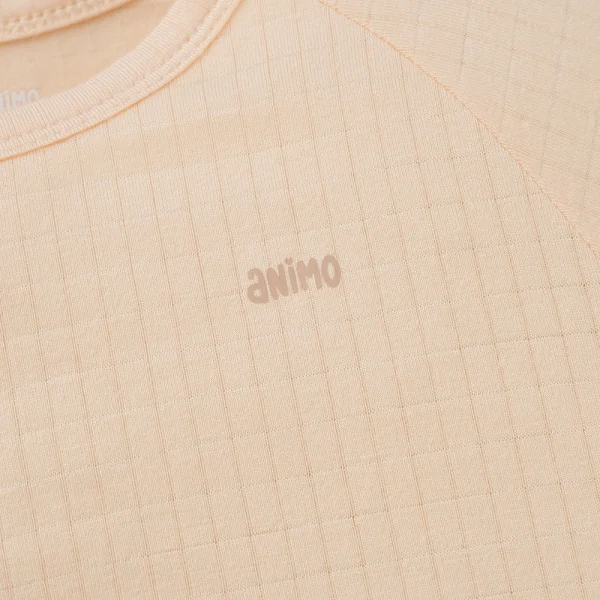 Set 2 bộ rayon chống muỗi dài Animo VD0425027 (0-24M,Kem -trắng,NN06)