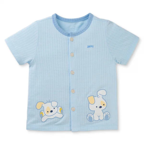 Set 2 bộ rayon chống muỗi ngắn Animo VD0425024 (0-24M,Biển-trắng,TT06)