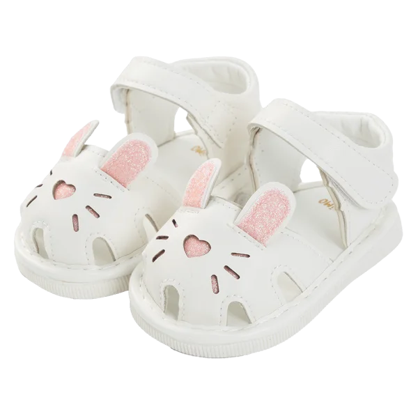 Giày tập đi chút chít Animo BG A2503_MN020 (15-17,Trắng)