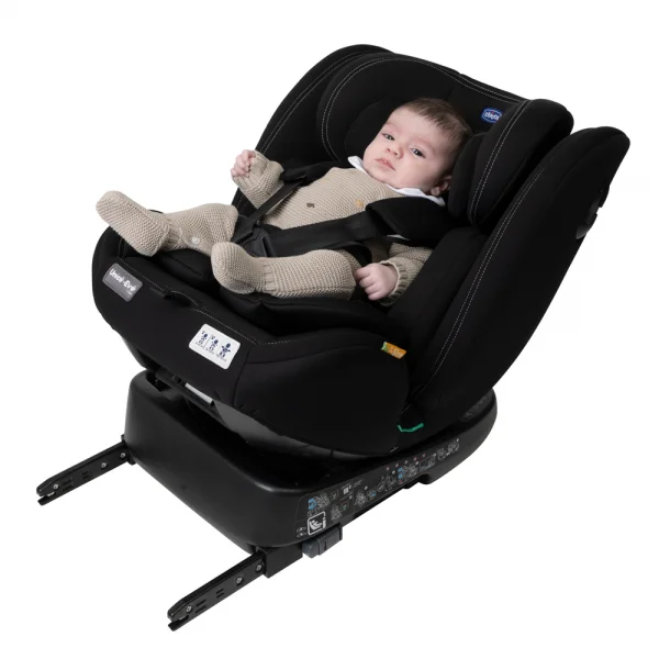 Ghế ngồi ô tô từ sơ sinh Chicco Unico Evo I-Size Classic Black (0-12Y)