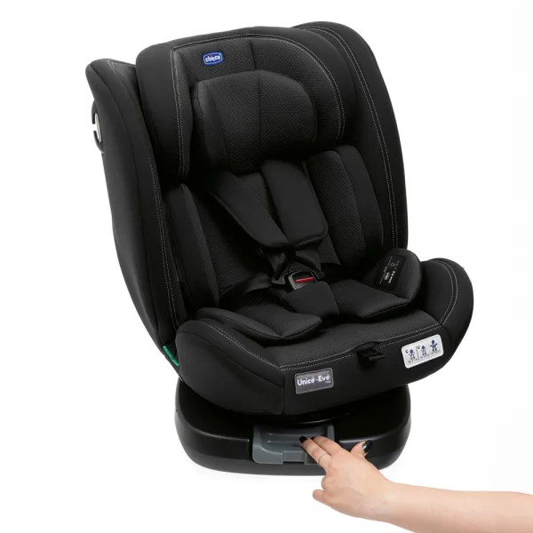 Ghế ngồi ô tô từ sơ sinh Chicco Unico Evo I-Size Classic Black (0-12Y)