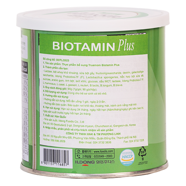 Thực phẩm bảo vệ sức khỏe Truemom Biotamin Plus