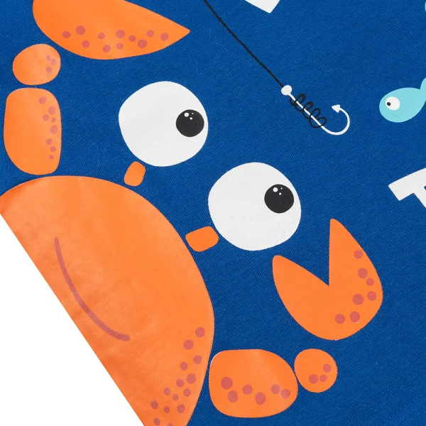 Bộ bé trai ngắn Animo Easy HN1124088 (1-4Y,Xanh coban)