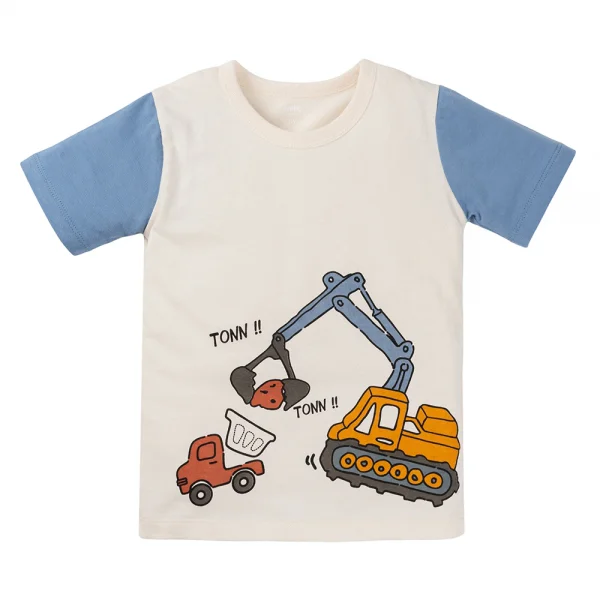 Bộ bé trai ngắn Animo Easy HN1124084 (1-4Y,Xanh dương)