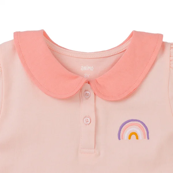 Đầm bé gái Animo LU0425049 (1-6Y,Hồng,TT02)