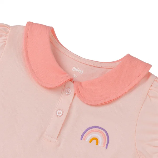 Đầm bé gái Animo LU0425049 (1-6Y,Hồng,TT02)