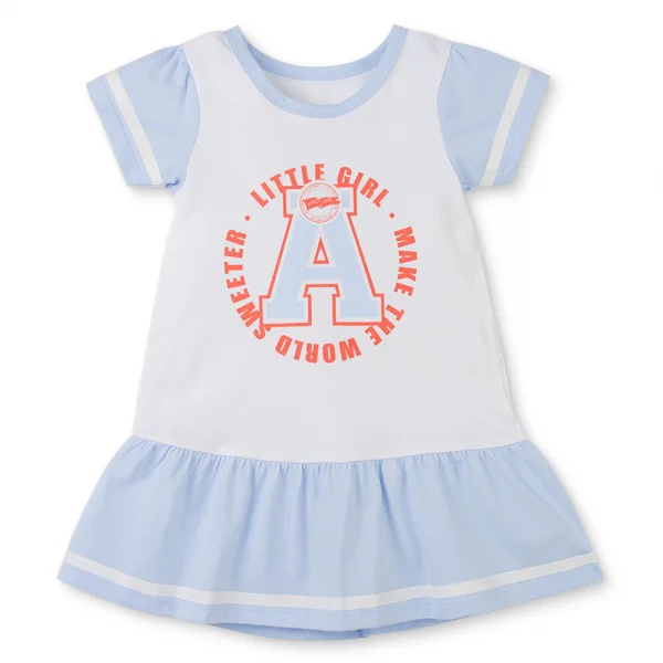 Đầm bé gái Animo Easy TX0425068 (1-4Y,Trắng-dương,TT02)