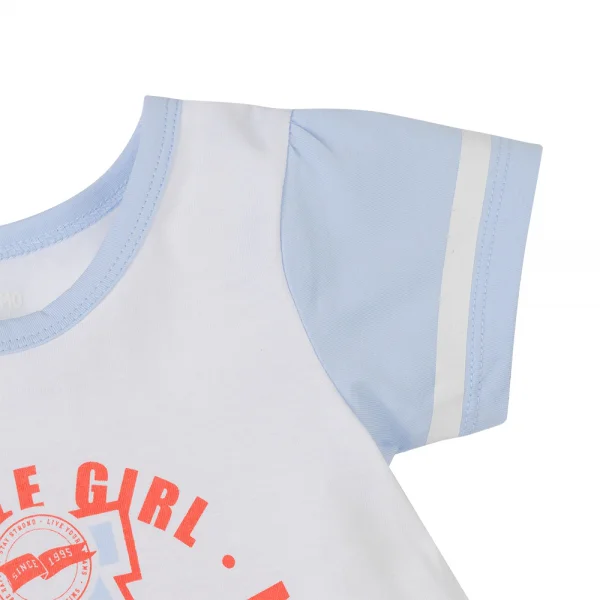 Đầm bé gái Animo Easy TX0425068 (1-4Y,Trắng-dương,TT02)