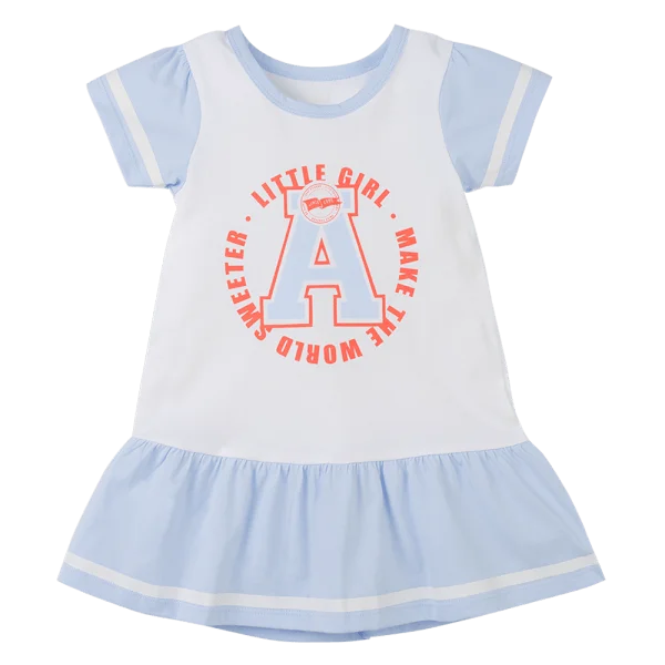 Đầm bé gái Animo Easy TX0425068 (1-4Y,Trắng-dương,TT02)