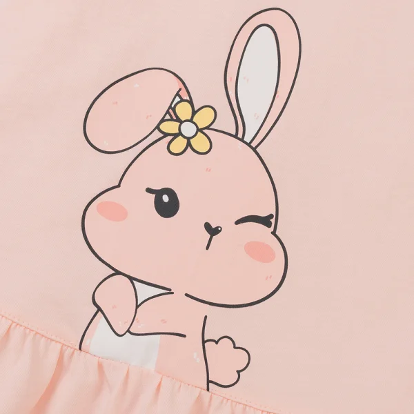 Đầm bé gái Animo Easy LU0425047 (1-4Y,Hồng,TT02)