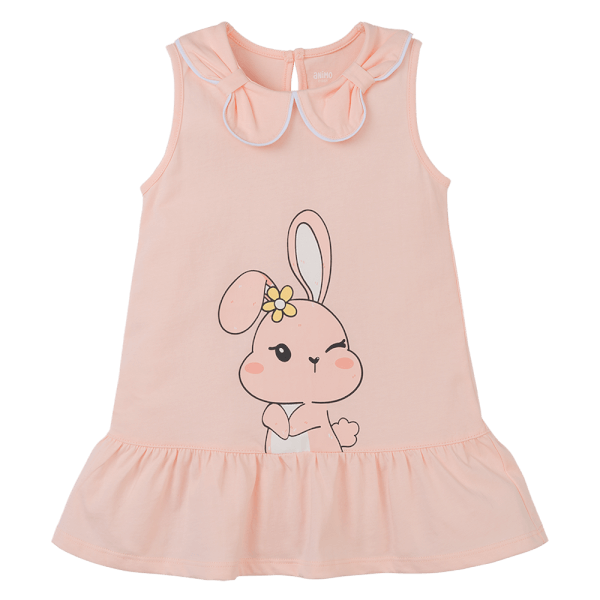Đầm bé gái Animo Easy LU0425047 (1-4Y,Hồng,TT02)