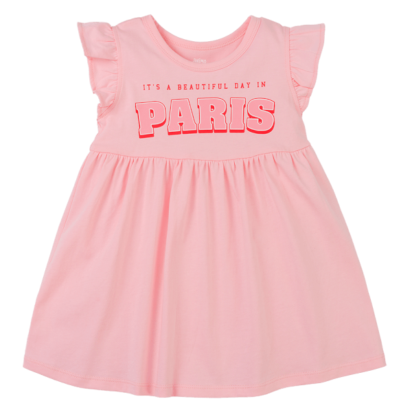 Đầm bé gái Animo Easy LU0425046 (1-4Y,Hồng,TT02)