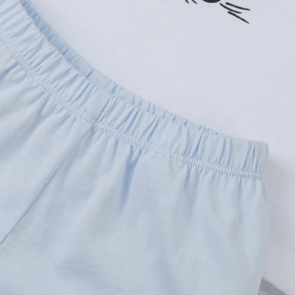 Bộ bé trai ngắn Animo Easy HN0425013 (1-4Y,Trắng-dương,TT02)