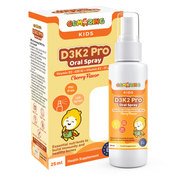 Thực phẩm bảo vệ sức khoẻ Gumazing D3K2 Pro Oral Spray 25ml