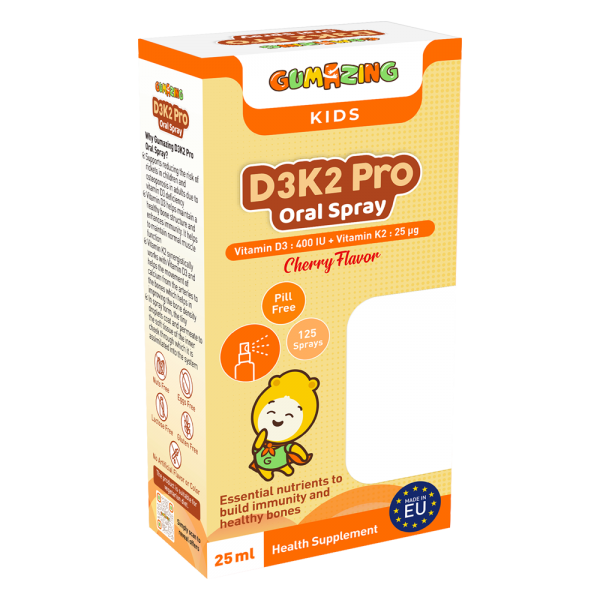 Thực phẩm bảo vệ sức khoẻ Gumazing D3K2 Pro Oral Spray 25ml