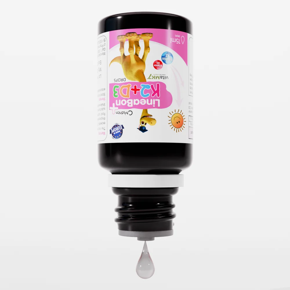 Combo 2 Thực phẩm bảo vệ sức khỏe Lineabon K2+D3 15ml