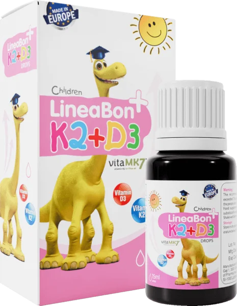 Thực phẩm bảo vệ sức khỏe Lineabon K2+D3 15ml