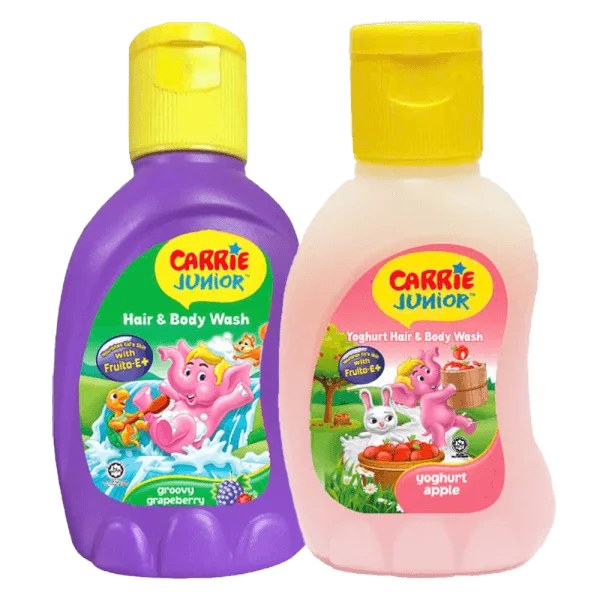 Quà tặng khi mua Tắm gội toàn thân Carrie Junior - hương Cherry 700G