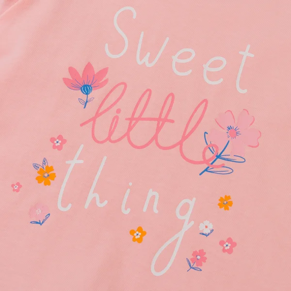 Bộ bé gái ngắn Animo Easy TX0425063 (1-4Y,Hồng,TT02)