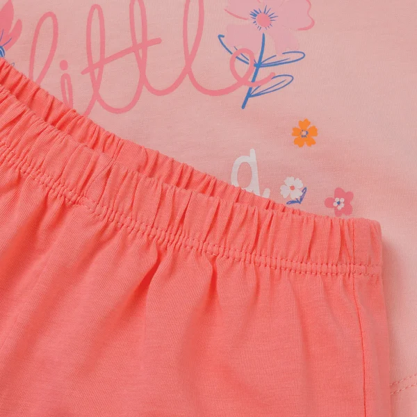 Bộ bé gái ngắn Animo Easy TX0425063 (1-4Y,Hồng,TT02)