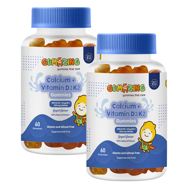 Combo 02 TPBS Gumazing Calcium Vitamin D3K2 Gummies