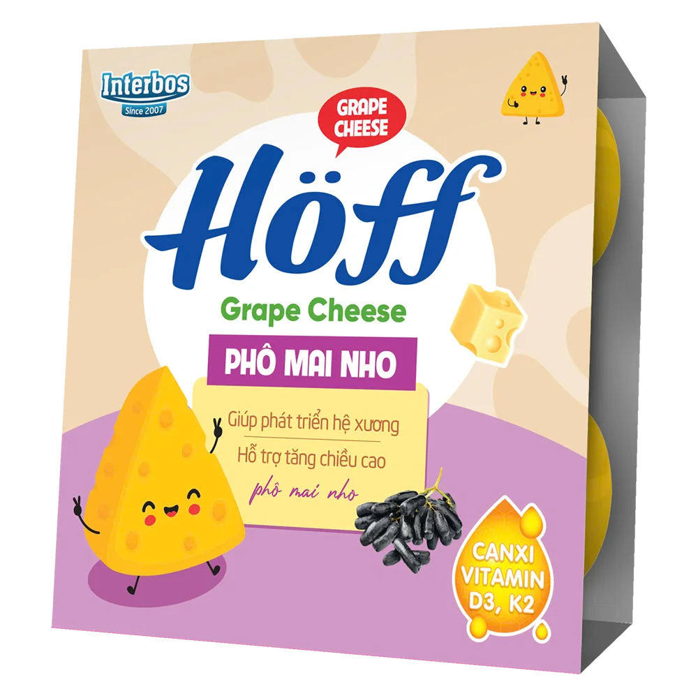 Phô mai nho HӦff - 55gr