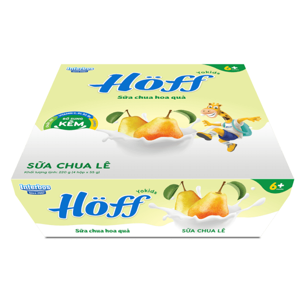 Sữa chua hoa quả  HӦff vị lê 55g