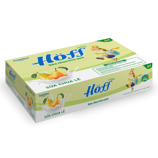Sữa chua hoa quả  HӦff vị lê 55g