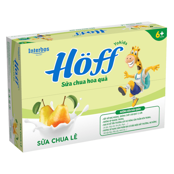 Sữa chua hoa quả  HӦff vị lê 55g