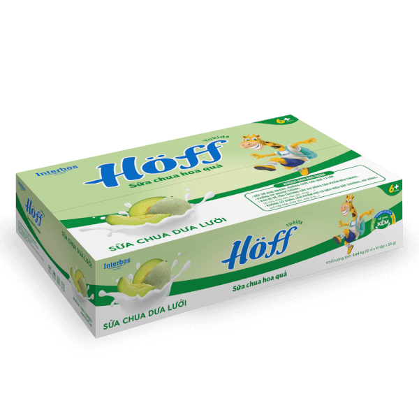 Sữa chua hoa quả  HӦff vị dưa lưới 55gr