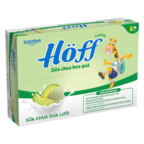 Sữa chua hoa quả  HӦff vị dưa lưới 55gr