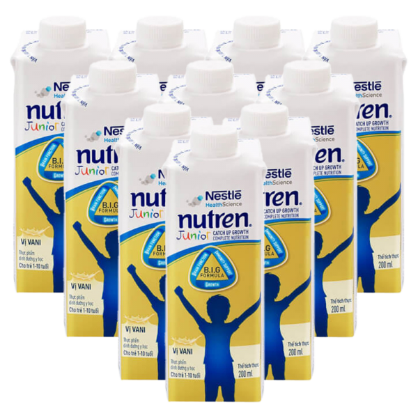 Combo 10 Sữa nước Nutren Junior 200ml