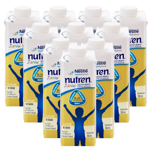 Combo 10 Sữa nước Nutren Junior 200ml