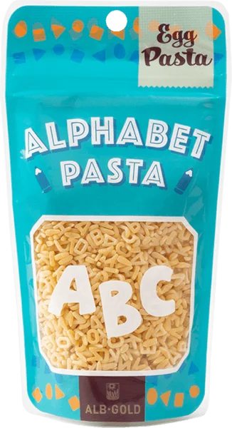 Mì nui trứng Egg Pasta hình chữ cái ABC