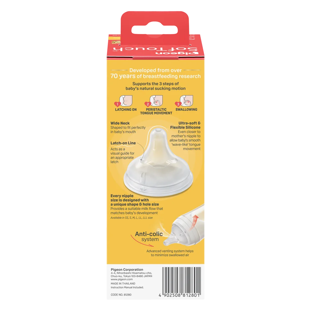 Bình Sữa Pigeon PPSU Softouch Baby-Friendly World 240ml, muông thú (M)