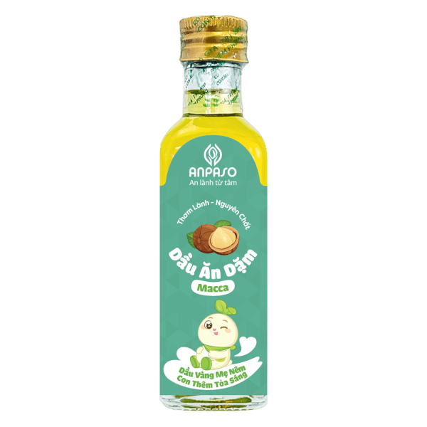 Dầu ăn dặm macca Anpaso 100ml