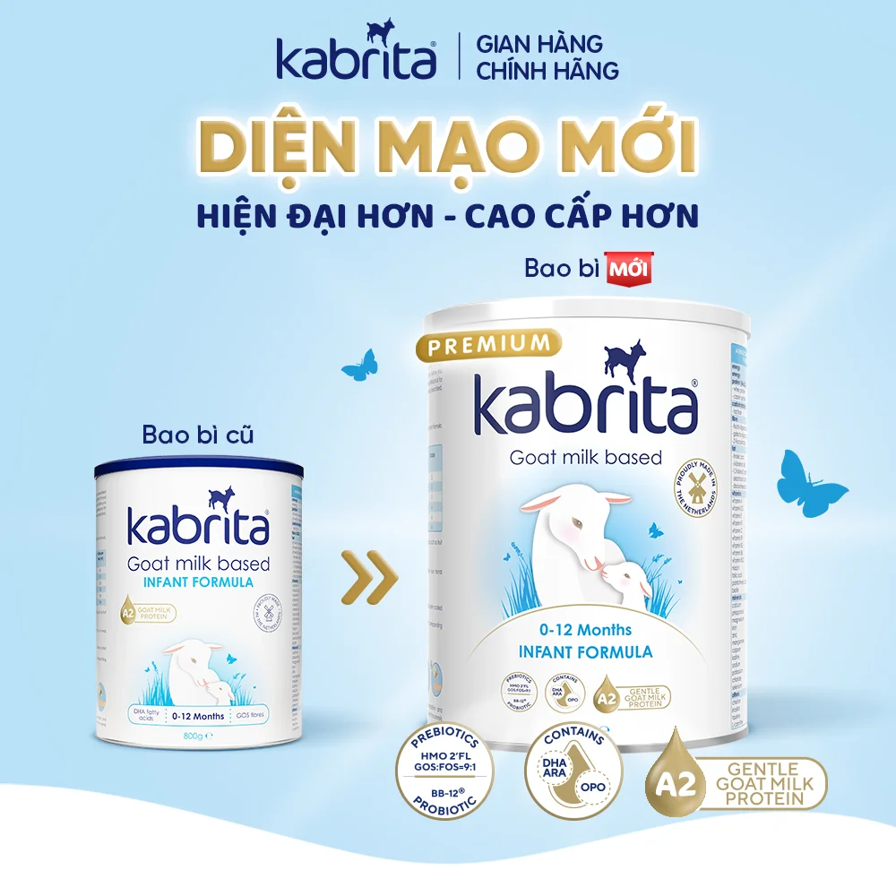 Sữa dê Kabrita Số 1 800g (0-12 tháng)