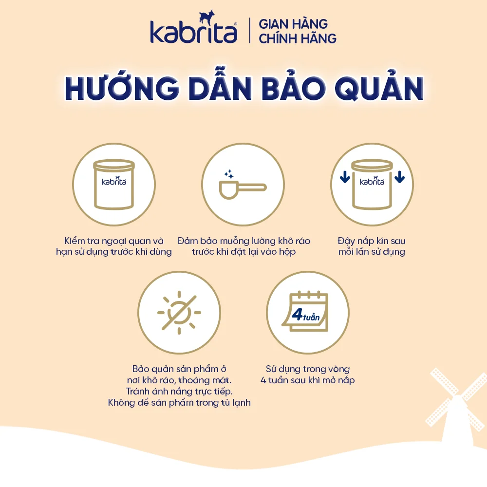 Combo 2 Sữa dê Kabrita Số 3 800g (từ 2 tuổi)